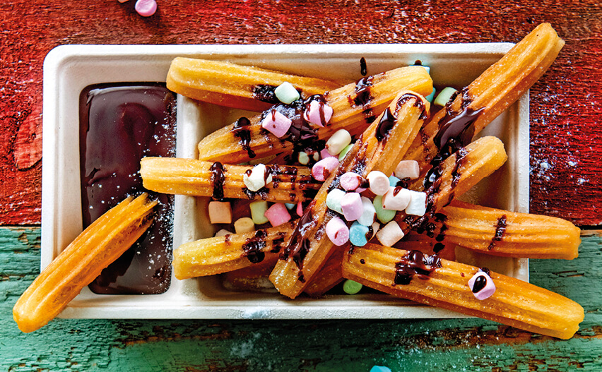 Marshmallow Magic Churros